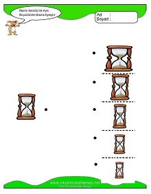 Resmi Aynı Büyüklükte Olan İle Eşleştir Çalışma Sayfaları